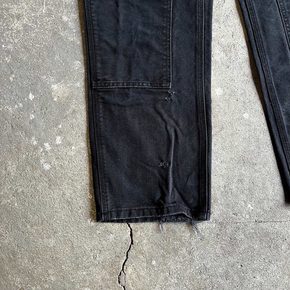 Carhartt black double knee work wear carpenter pants - Picture 3 of 6